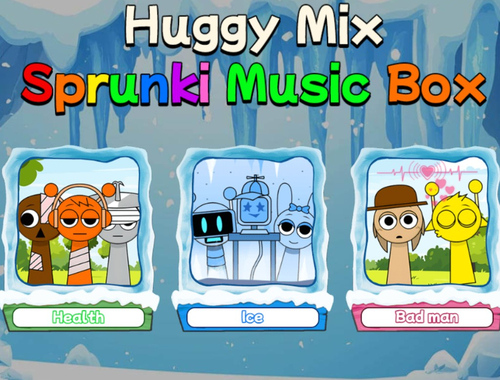 Permainan Kotak Muzik Sprunki Huggy Mix  talian