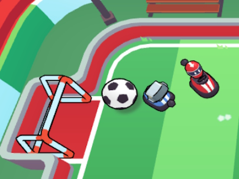 Permainan Kereta bumper bola sepak  talian