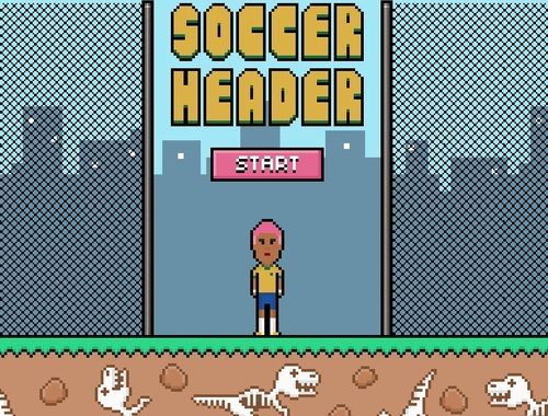 Permainan Header Bola Sepak  talian