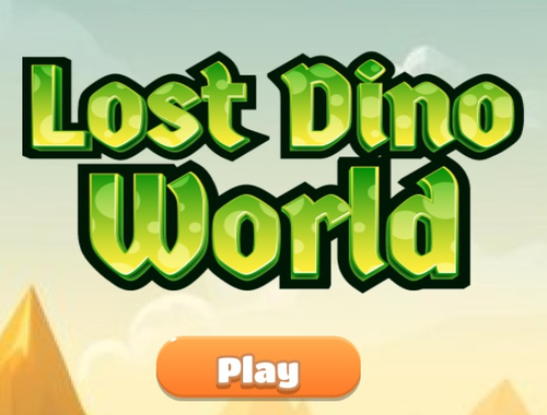 Permainan Hilang Dino World  talian
