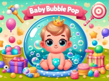 Permainan Baby Bubble Pop talian