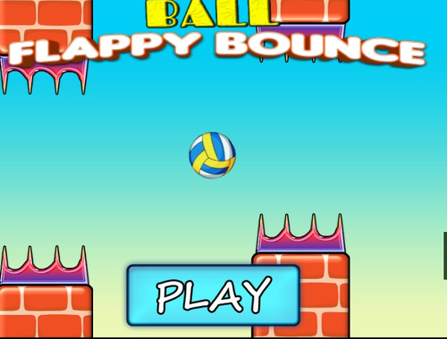 Permainan Ball Flappy Bounce talian