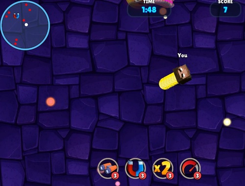 Permainan Minecraft Squid Game Worm. io  talian