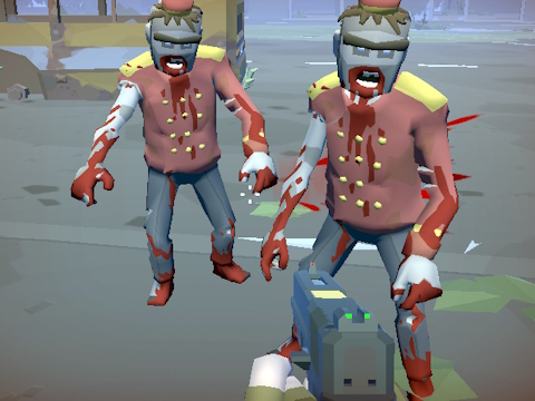 Permainan Survival poligon kota zombie  talian