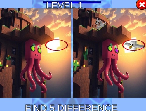 Permainan Minecraft Squid Anomali  talian