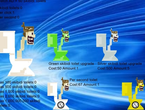 Permainan Satu lagi klik Toilet Skibidi  talian