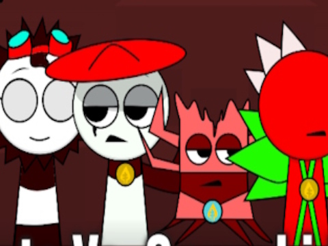 Permainan Tumbuhan Vs. Sprunki merah  talian