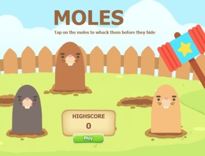 Permainan Moles talian