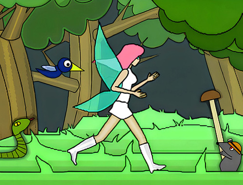 Permainan Fairy Wingerella talian