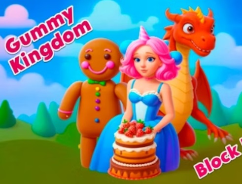 Permainan Teka -teki Blok Kerajaan Gummy  talian