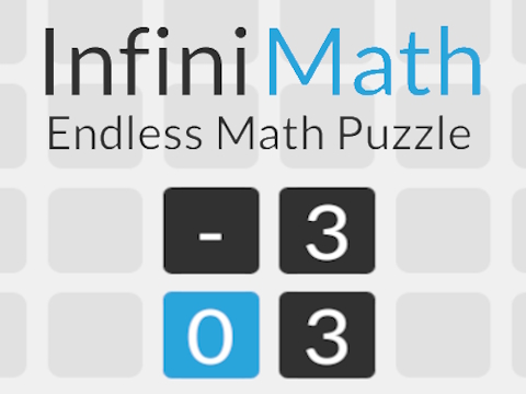 Permainan Teka -teki Matematik Infini Matematik  talian