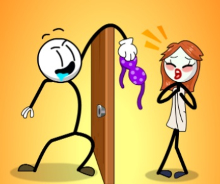Permainan Troll Thief Stickman talian