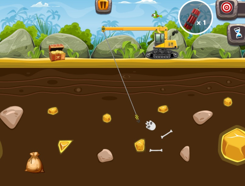 Permainan Golden Digger  talian
