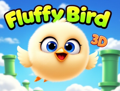 Permainan Burung Fluffy 3D  talian