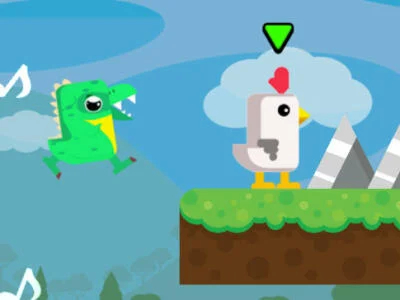 Permainan Perlumbaan menjerit ayam  talian