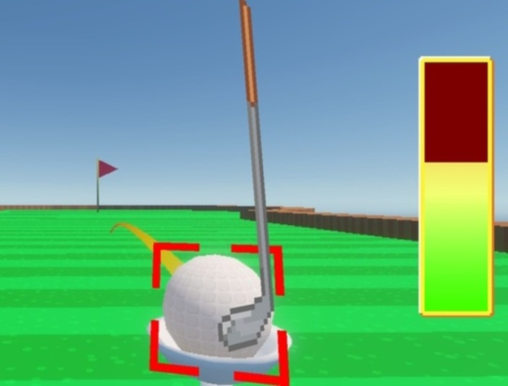 Permainan Super Mega Power Golf 3d  talian