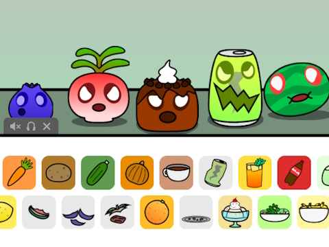 Permainan Incrediblobs v1: Masa makan tengah hari!  talian