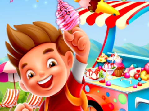 Permainan Ice Cream Summer Rose Cone  talian