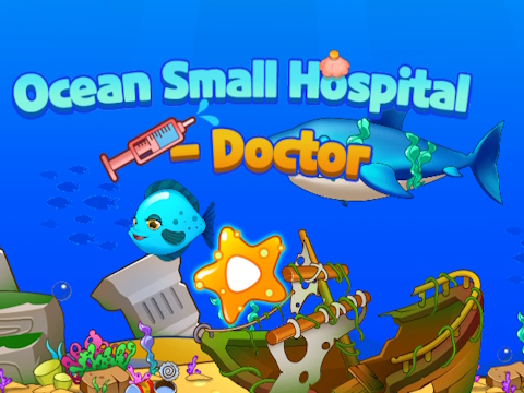 Permainan Hospital Kecil Lautan - Doktor  talian
