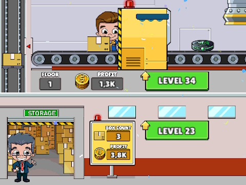 Permainan Tycoon Penghantaran Idle  talian