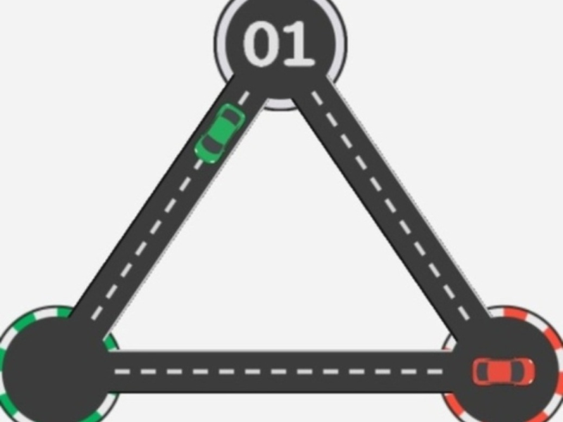 Permainan Tempat letak kereta warna  talian
