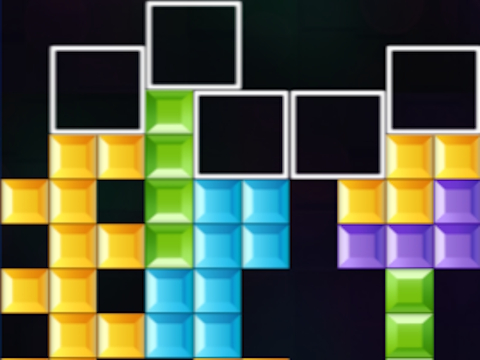 Permainan Tetris Petunjuk  talian