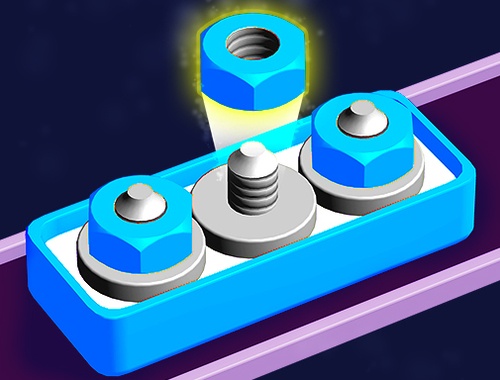 Permainan Stack Nuts: Kacang & Bolt  talian