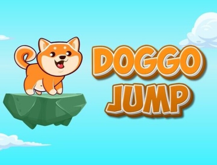 Permainan Doggo melompat  talian