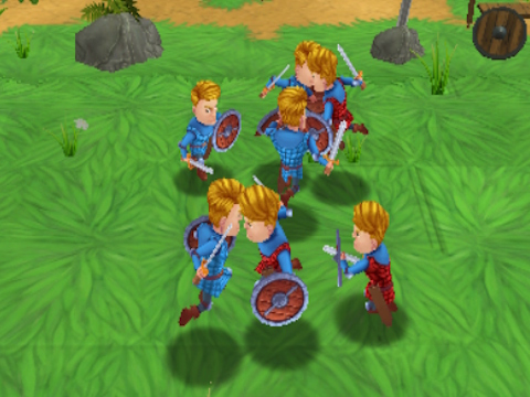 Permainan Kerajaan Battle Fortnight 3d  talian