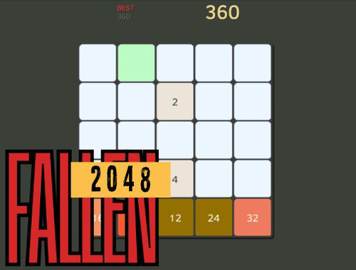 Permainan Jatuh 2048  talian