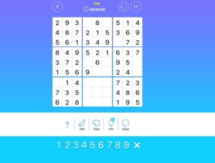 Permainan Master Sudoku  talian