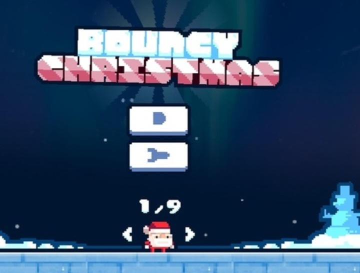 Permainan Krismas yang melenting  talian