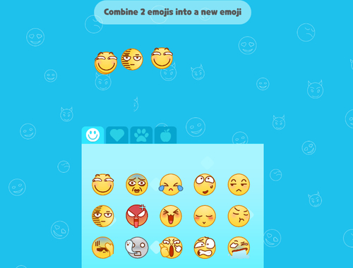 Permainan Emoji menggabungkan moji yang menyeronokkan  talian