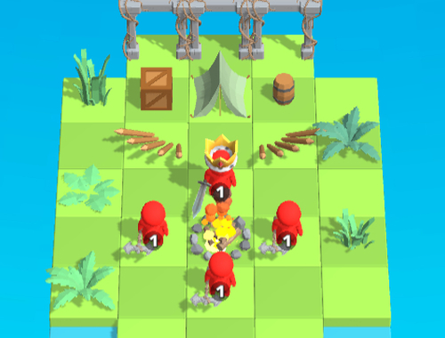 Permainan Pertempuran Sel Wars Castle  talian