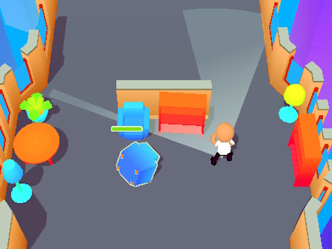 Permainan Bilik Pergaduhan: Simulator Perabot  talian