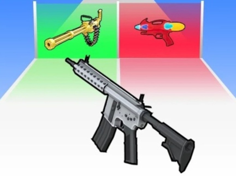 Permainan Dapatkan pistol sejuk!  talian