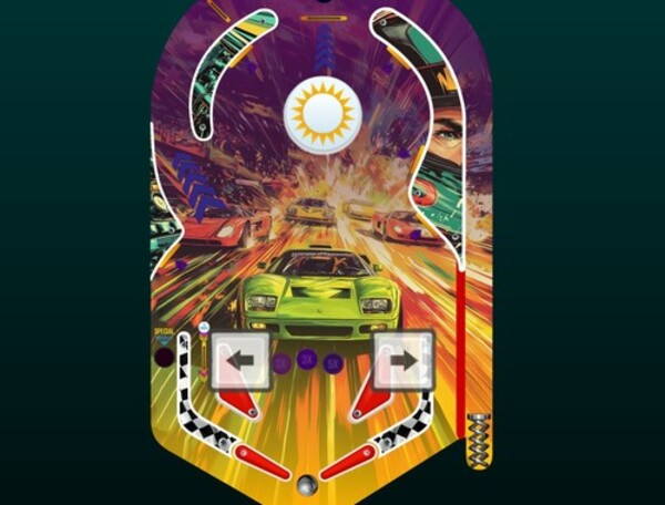 Permainan PINBALL RACING  talian