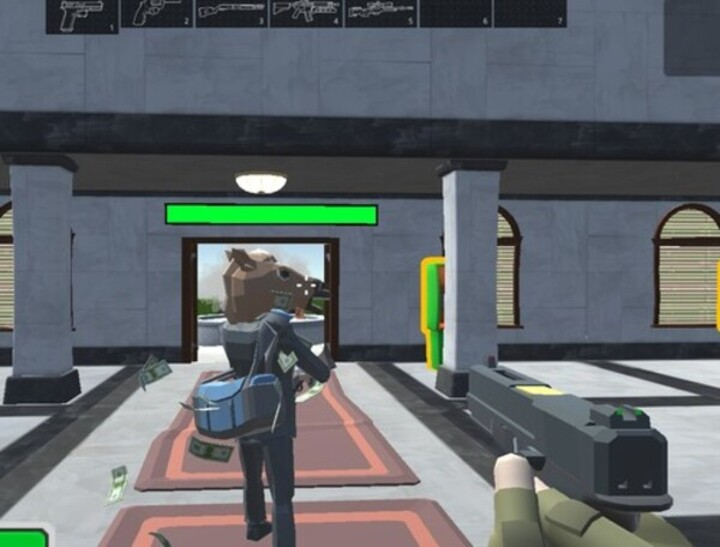 Permainan Bank Robbery 3  talian