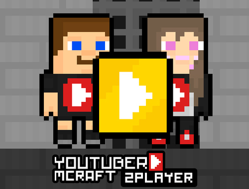 Permainan YouTuber Minecraft 2 Pemain  talian