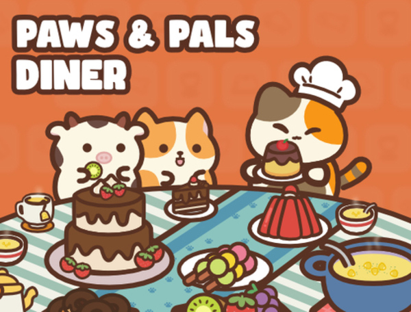 Permainan Kaki & Pals Diner  talian