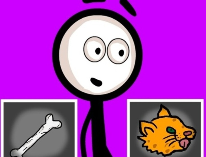 Permainan Stickman memilih tindakan  talian