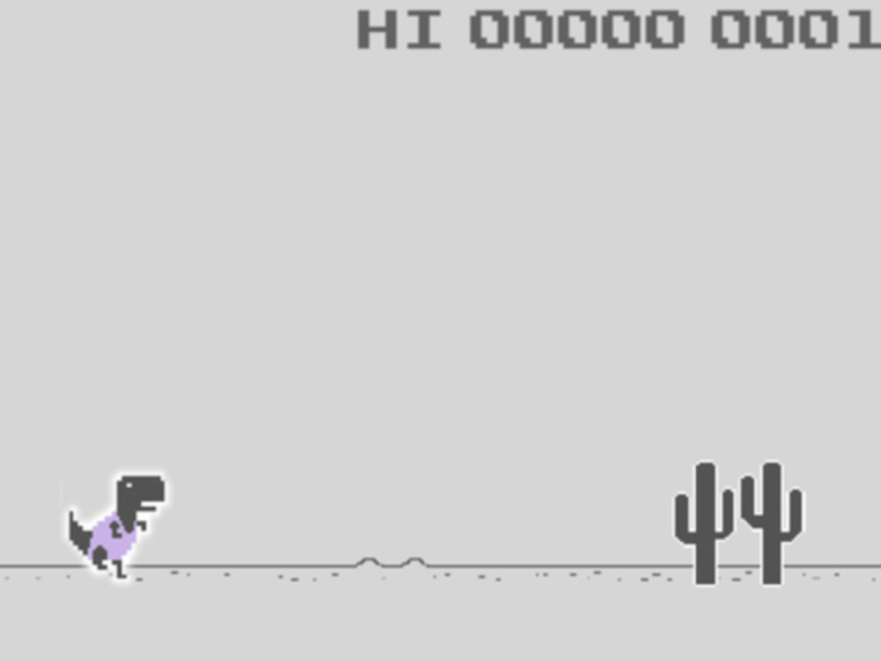 Permainan Jump Dinosaur  talian