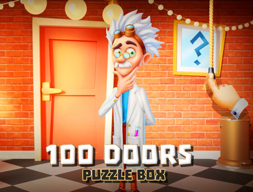Permainan Kotak teka -teki 100 pintu  talian