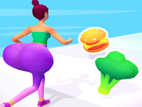 Permainan Twerk itu! Perlumbaan Badan 3D  talian
