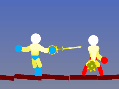 Permainan Ragdoll memukul Stickman  talian