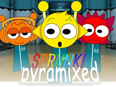 Permainan Sprunki Pyramixed: Squid Game  talian
