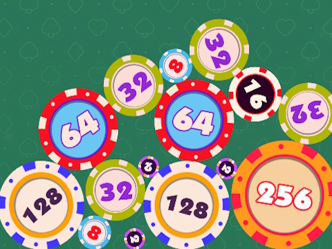 Permainan 2048 drop  talian