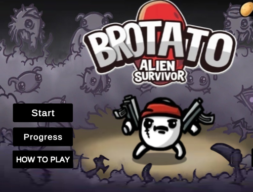 Permainan Brotato Alien Survivor  talian