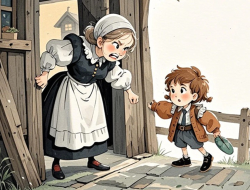 Permainan Cari perbezaan: Hansel dan Gretel  talian