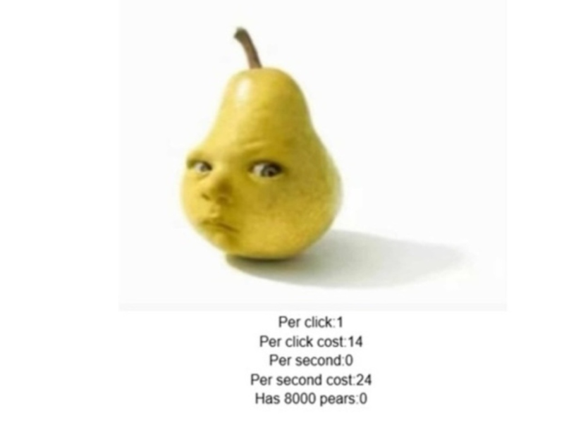 Permainan Baby Pear Clicker  talian
